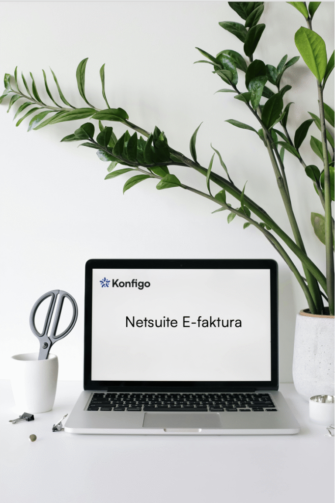 Netsuite efaktura av Konfigo